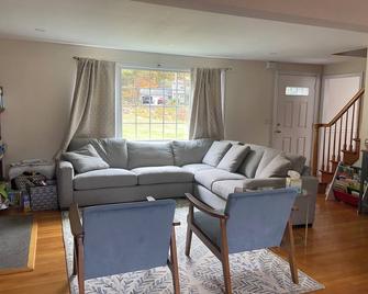 Charming 3-bedroom house with WiFi, AC and salt water pool - Woodbury - Living room