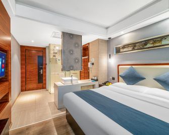 Greentree Inn Hefei Mengcheng Road Beierhuan Express Hotel - Hefei - Bedroom