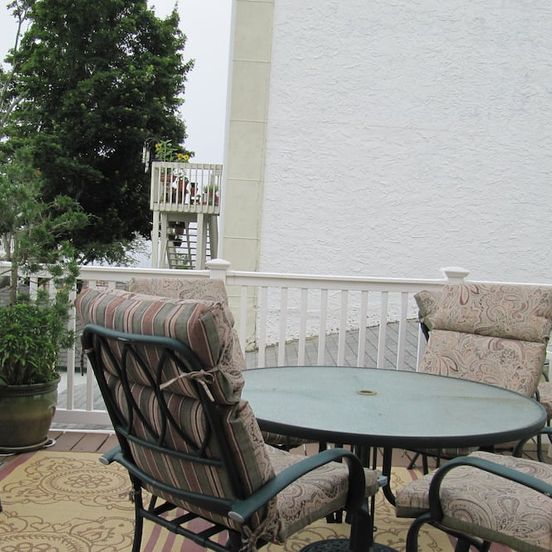 Balcony view of Stonington Borough - Private Townhome - Right in the Heart of \'The Boro\'