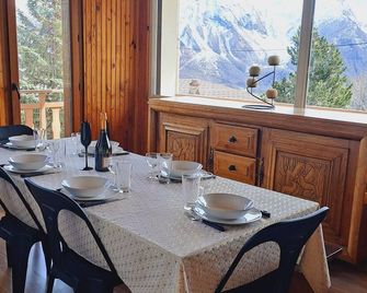 Rental Orcieres Chalet Les 3 Flocons -1st Floor- - Orcières - Salle à manger