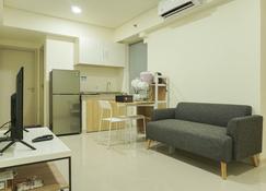 Brand New and Modern 2BR Meikarta Apartment - Cikarang - Living room
