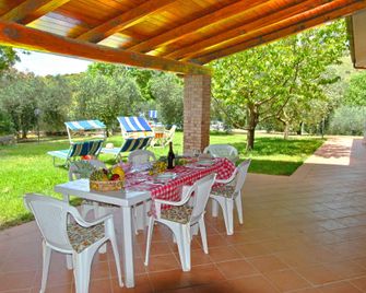 Holiday House For 8 Persons With Pool - Sperlonga - Pátio