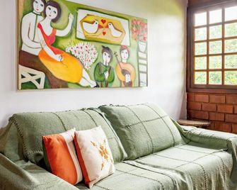 Refúgio Familiar-Casa de Campo em Gravata-3QTS-065 - Gravatá - Salon