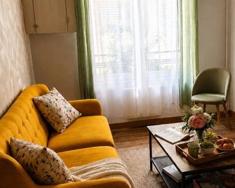 Cosy gîte in the heart of the Champagne vineyards - Vertus, near Épernay - Vertus - Salon