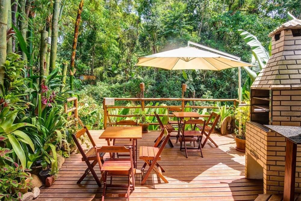 Pousada Entre Folhas - פאראטי - פטיו