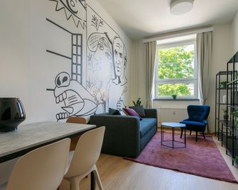 Avantgarde apartments - Pilsen - Living room