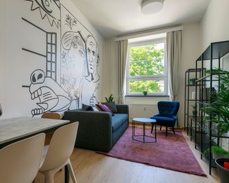 Avantgarde apartments - Pilsen - Wohnzimmer