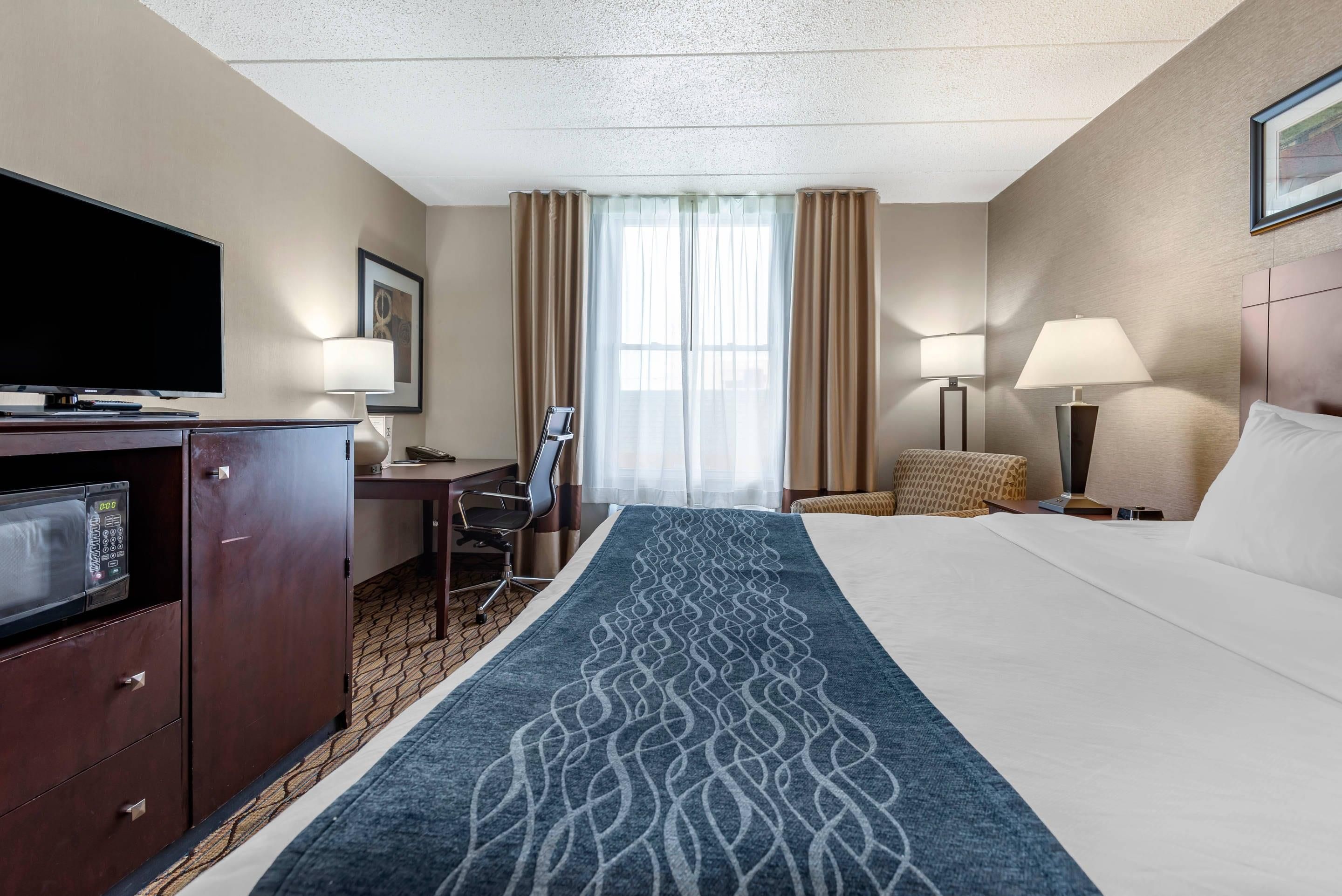 Comfort Inn & Suites Glen Mills - West Chester - Glen Mills - Schlafzimmer
