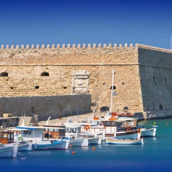 Other view of modern apt near Heraklion-airport & sea