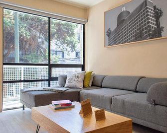 Elegant Refined Stay Near Wtc | Terrace - Cidade do México - Sala de estar