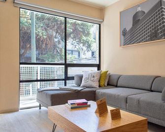 Elegant Refined Stay Near Wtc | Terrace - Cidade do México - Sala de estar