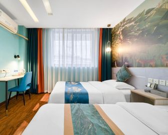 Guangtai Hotel (Guanying Ancient Street Branch) - Yibin - Bedroom
