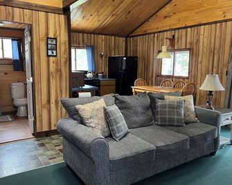 Cozy Riverside Cabin in Downeast Maine - Harrington - Living room