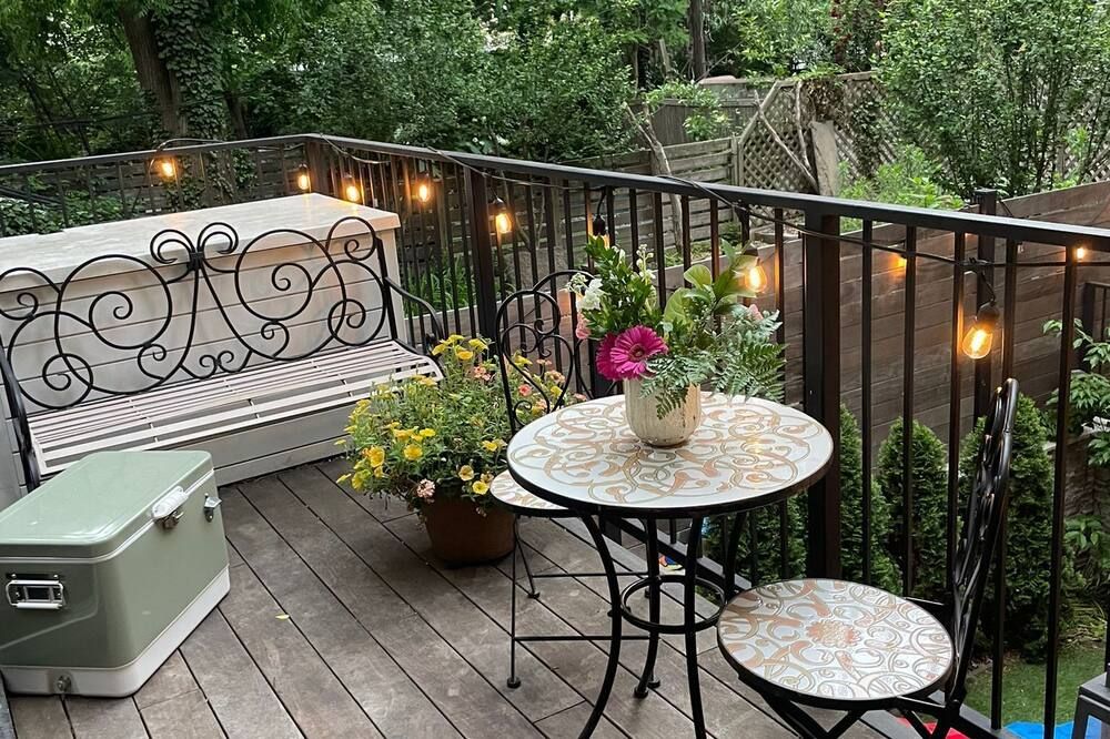 Luxury house in the most coveted part of Brooklyn- calm/minutes from Manhattan! - ברוקלין - מרפסת