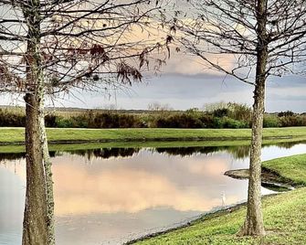 Studio, Private Entrance, fenced in quiet corner, pets ok, large Parking area - St. Cloud - Outdoor view