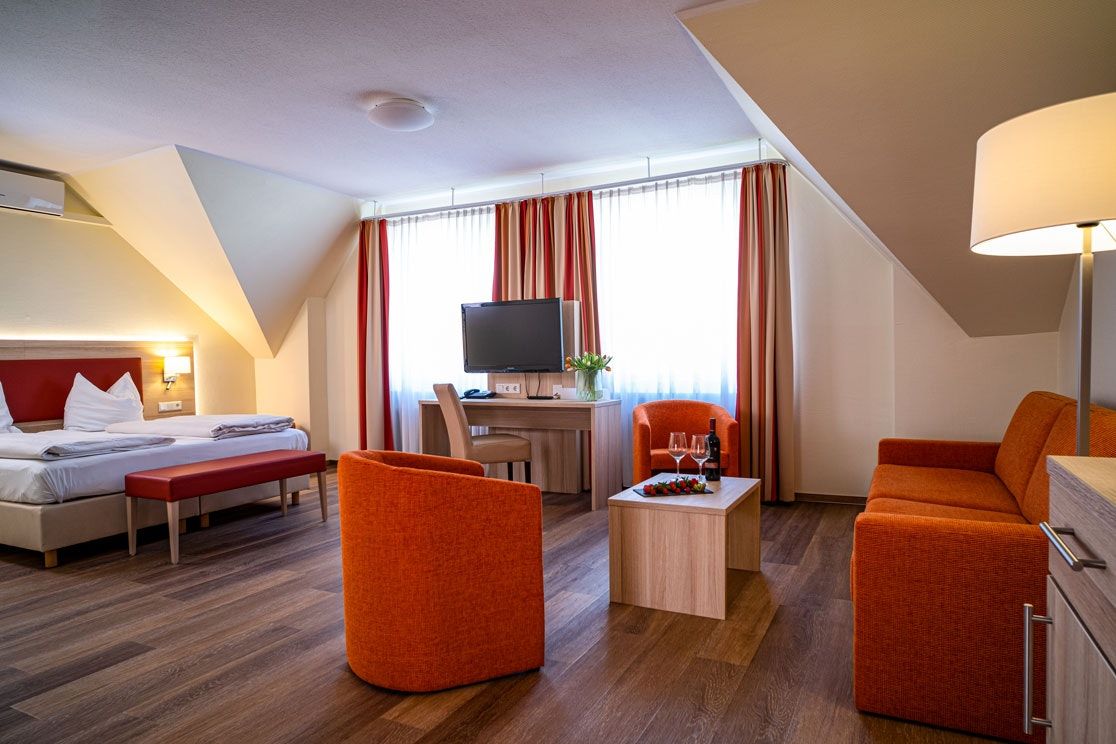 Hotel am Stadtpark - Hilden - Спальня