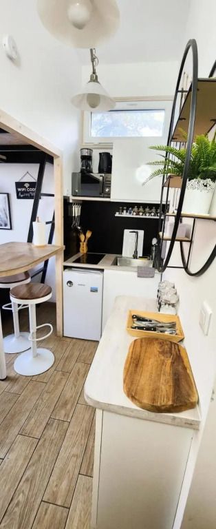 Studio- Nice Mont Boron, Piscine Sur La Residence - ניס - מטבח