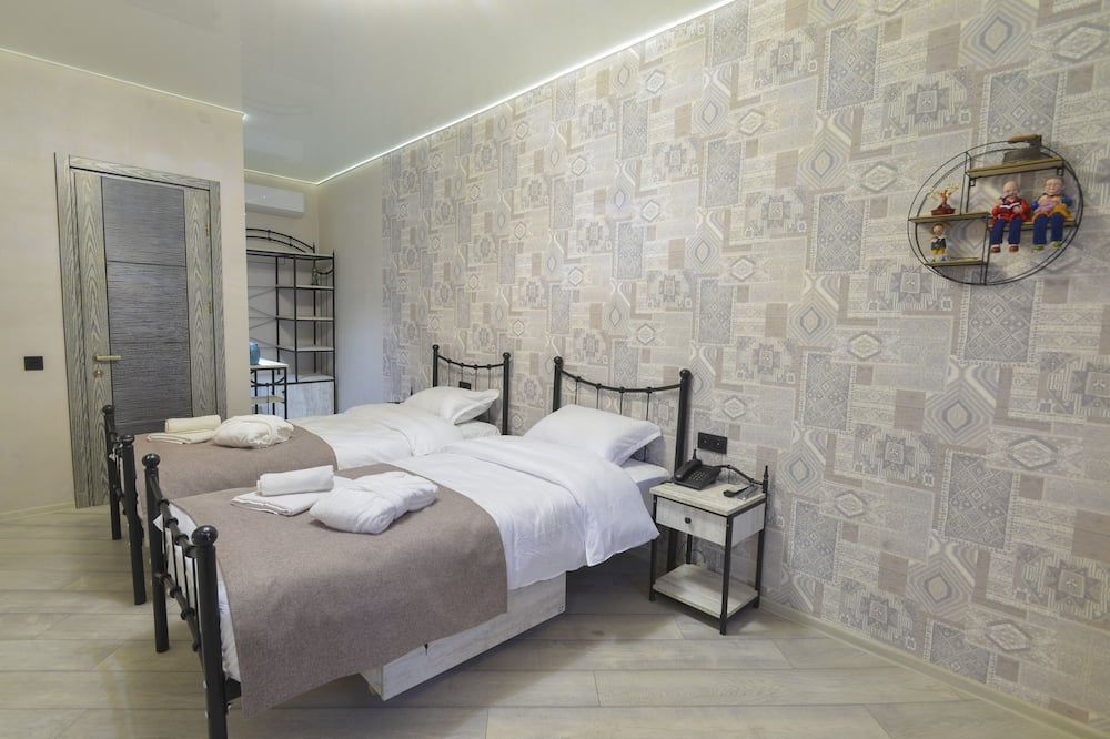 هوتيسي هوتل - تبليسي - غرفة نوم