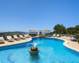 Sea-view Villa, KM4/ 8 min. from Playa d'en Bossa / DJ equipment - Sant Josep de sa Talaia - Pool