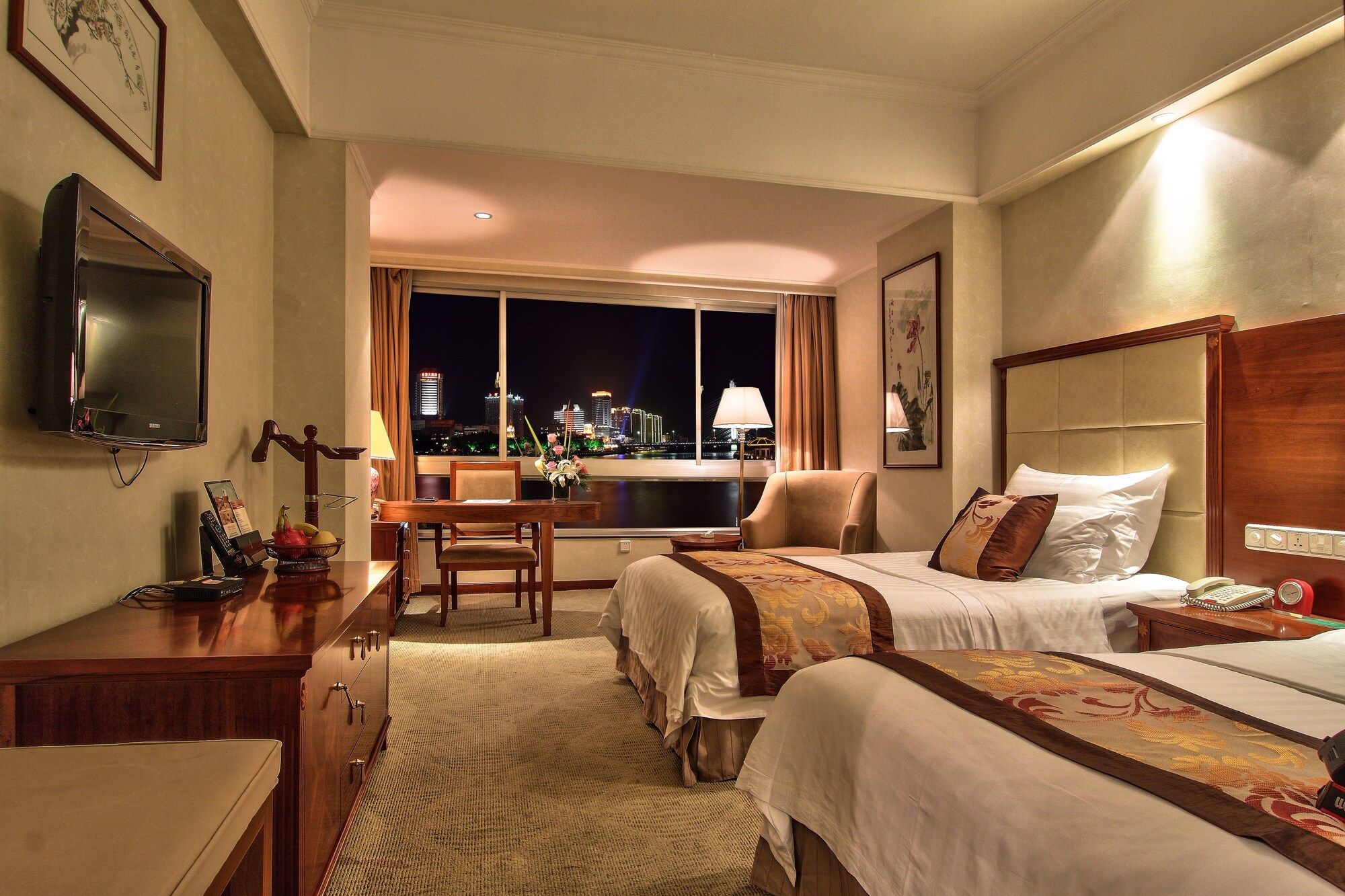 Citic Ningbo International Hotel - נינגבו - חדר שינה