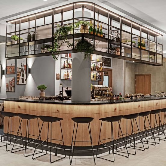 Bar view of Hilton Garden Inn Riga Old Town