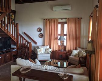 Oceanfront Tropical Paradise With Amazing Pool! - Playa Negra - Living room