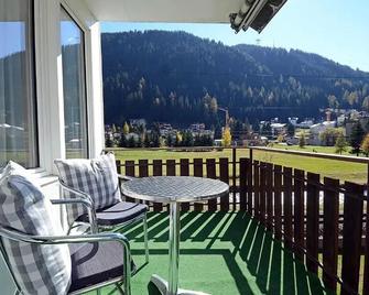 Studio 25 Davos Platz - Davos - Balcony