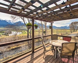 Lovely Livingston Loft w/ Mountain & River Views! - Livingston - Balcón