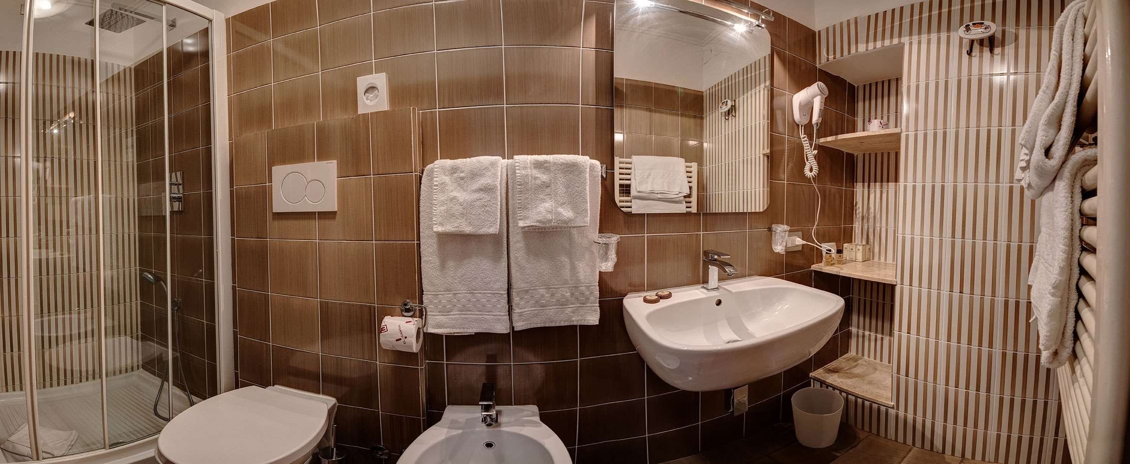 Bathroom view of Hotel Piazza Di Spagna