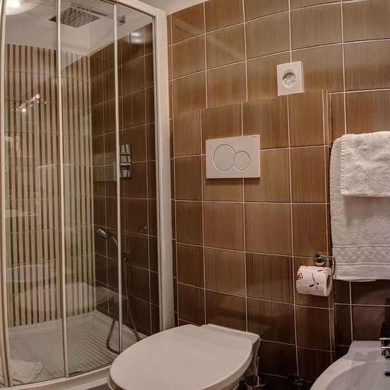 Bathroom view of Hotel Piazza Di Spagna