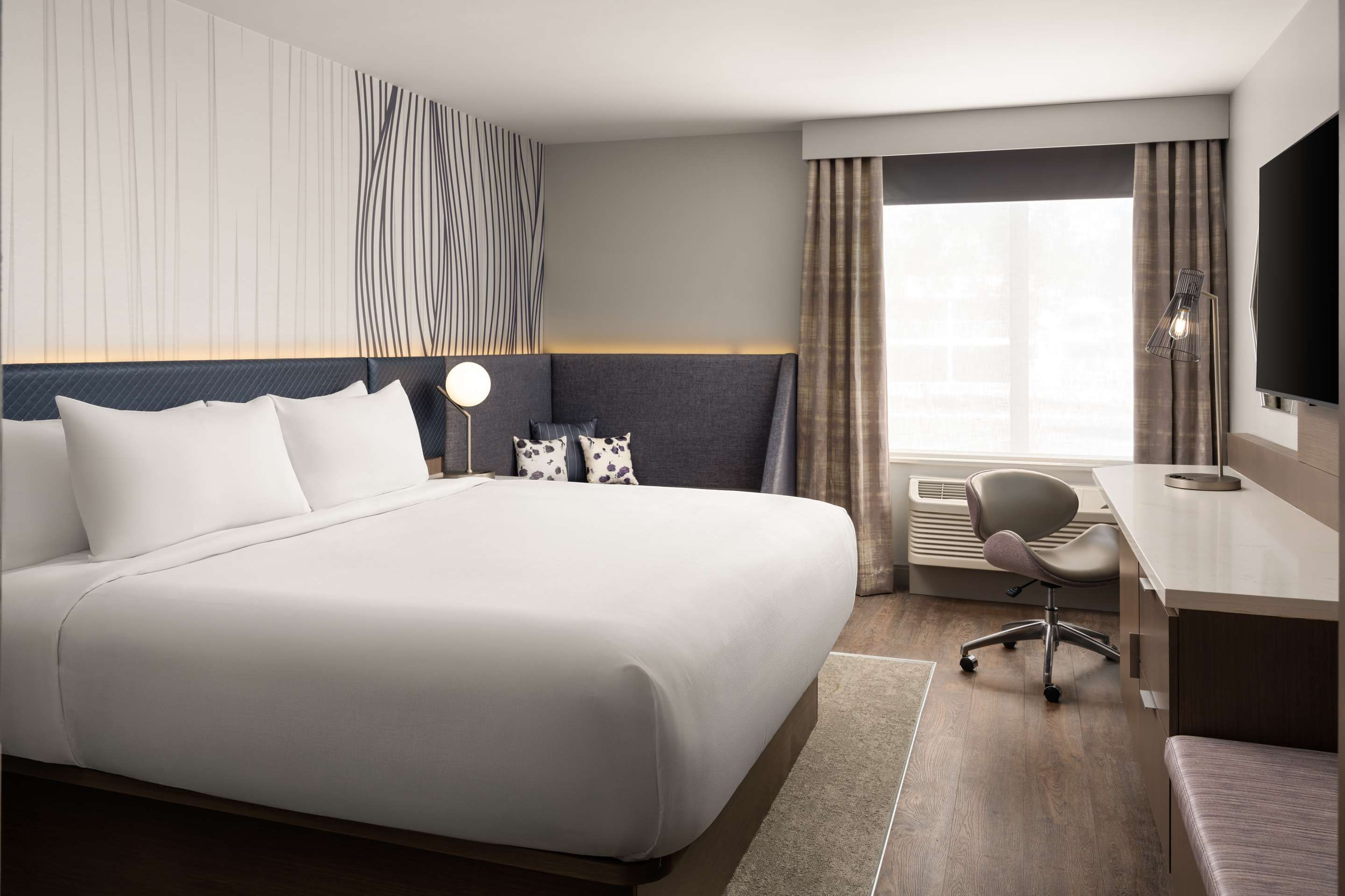 هوتل ليلا ويلمينجتون، تابيستري كوليكشن باي هيلتون - ويلمينغتون (نورث كارولينا) - غرفة نوم