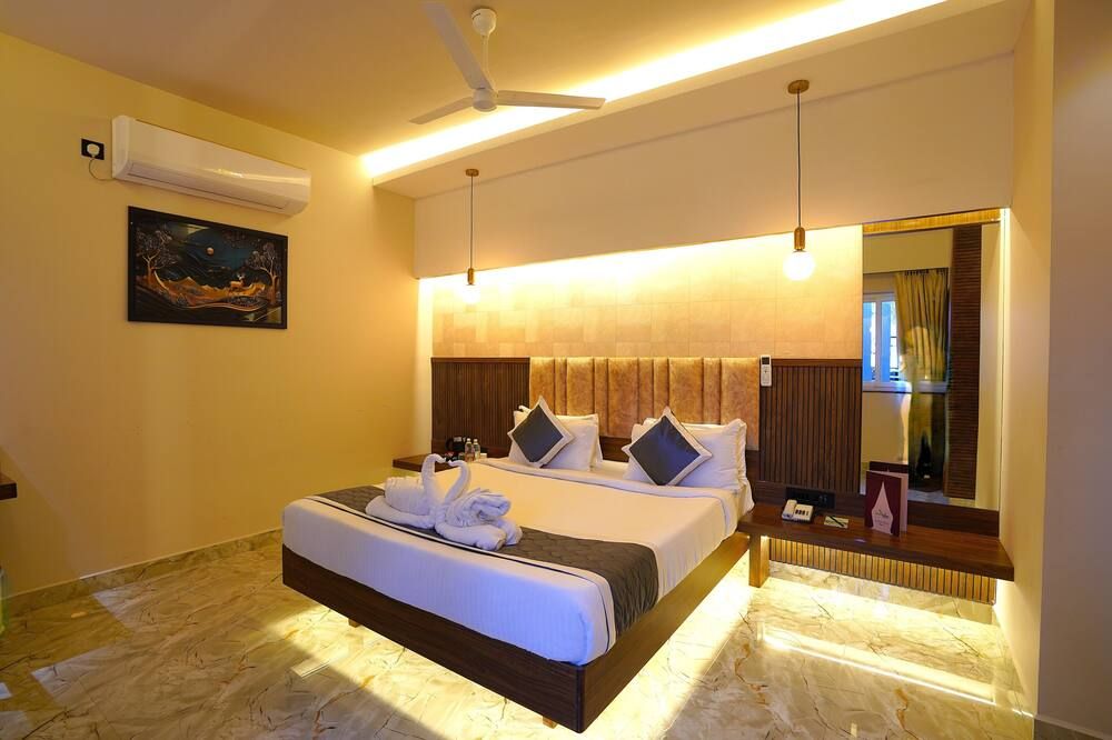 Green Coconut Resort-Ecr - Muttukadu - Camera da letto