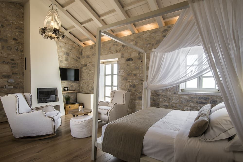 Bassa Maina Villas & Suites - Areopoli - Schlafzimmer