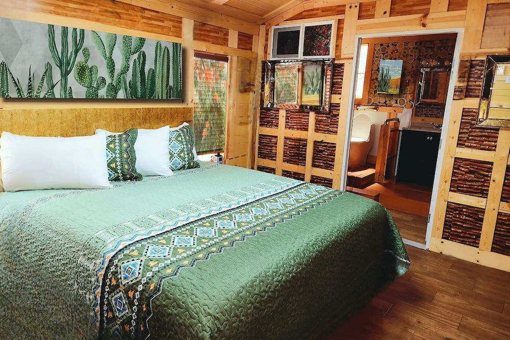 Bedroom view of La Siesta Motel & Rv Resort