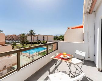 CT 288 AL - Faro's Retamar Cuddly Nest for 2 - Almería - Balkon