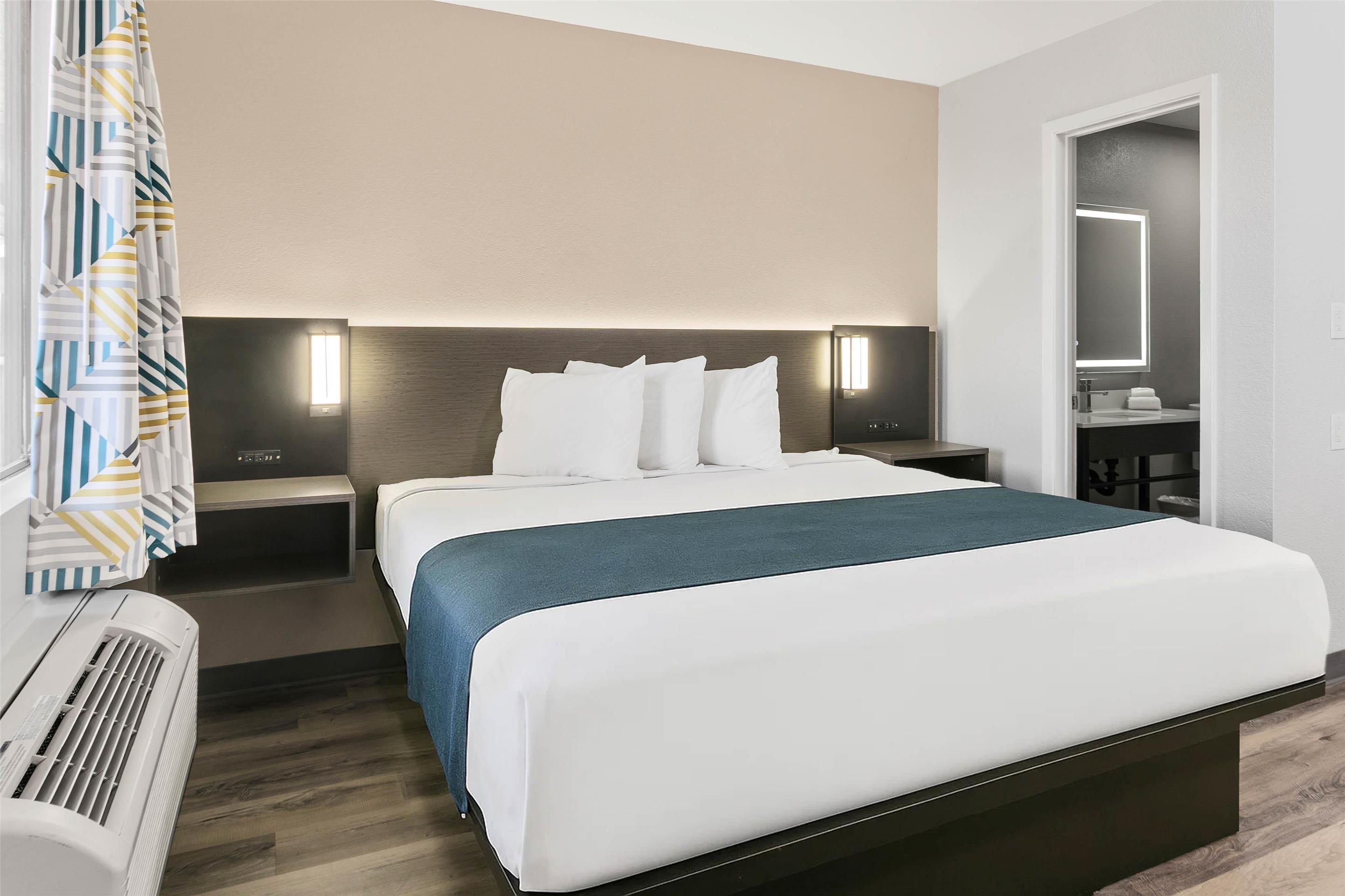 موتل 6 تيمب، أ آز إيليوت رود - تمب - غرفة نوم