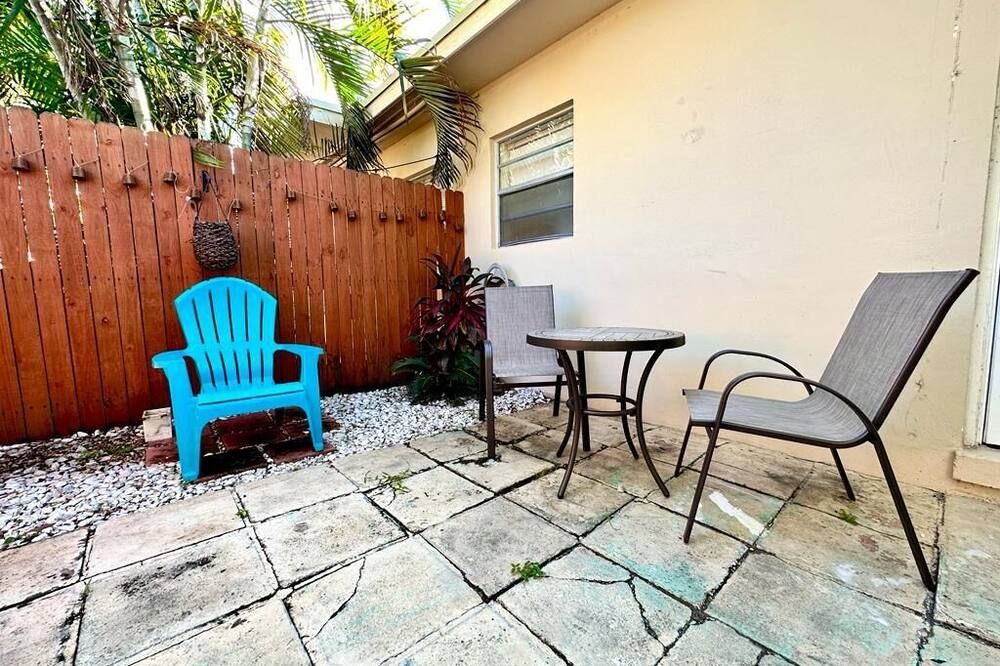 1-bedroom n Fort Lauderdale w/FREE Parking,Kitchen,Patio-8mins to FLL Airport @2 - פורט לודרדייל - פטיו