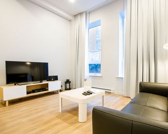 Les Lofts Charest - Par Les Lofts Vieux-Québec - Quebec - Wohnzimmer