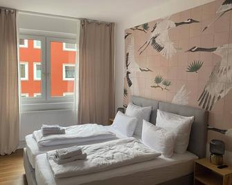 Staylight City - Premium Appartements mit Balkon - Гільдесгайм - Спальня