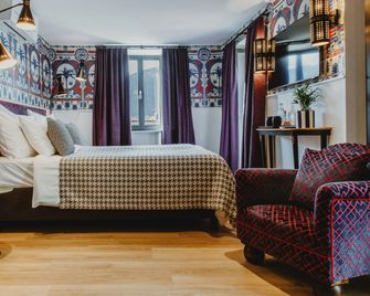 Art Hotel Riposo - אזקונה - חדר שינה