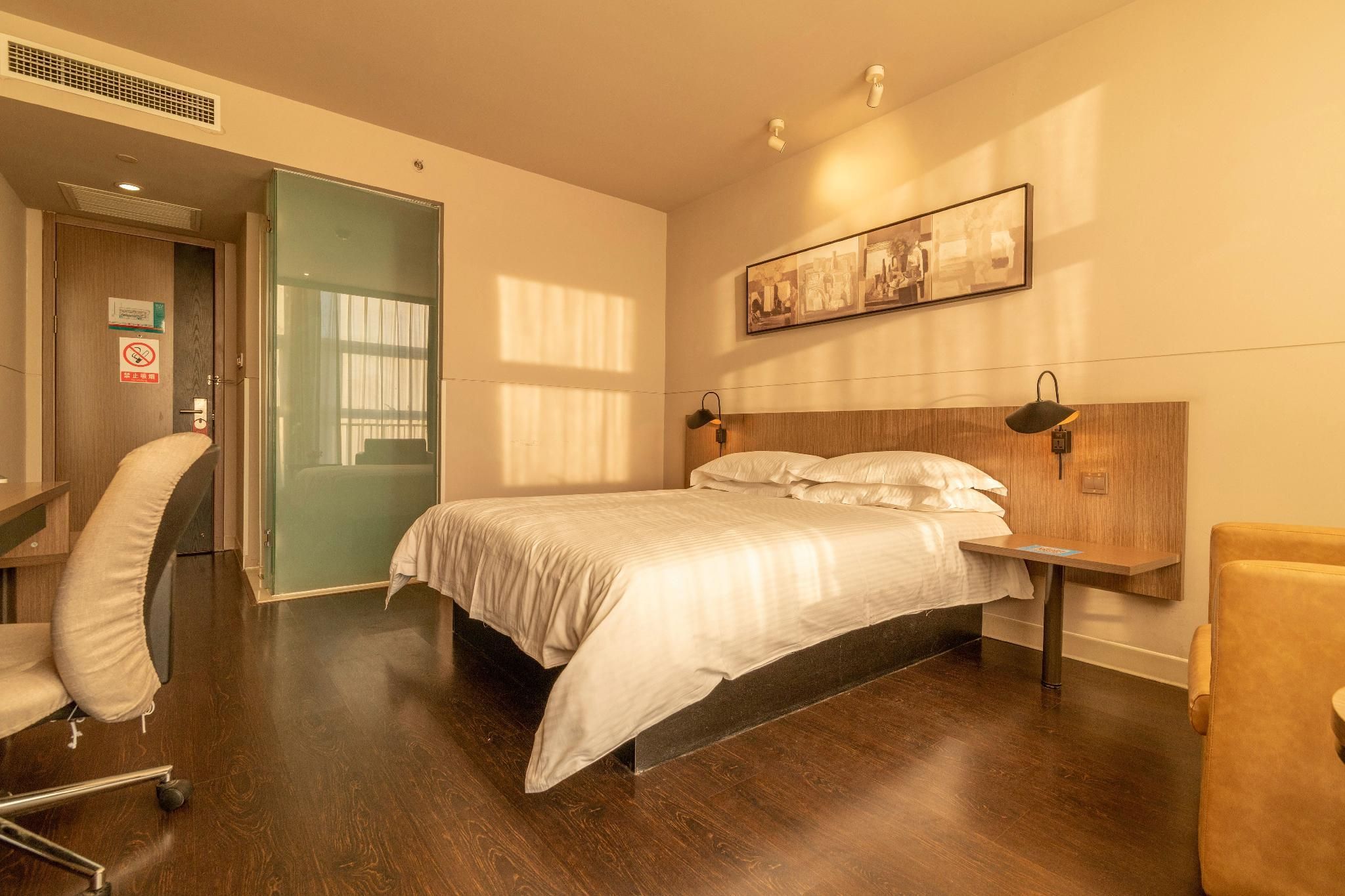 Jinjiang Inn Pinshang Tianjin Haitai Industrial Park Branch - טיאנג'ין - חדר שינה