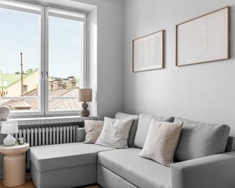 Central Studio by Market Square & Helsinki Cathedral - Helsinki - Sala de estar
