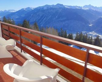 Apartment Clairiere Barzettes II Crans Montana - Crans-Montana - Balkon
