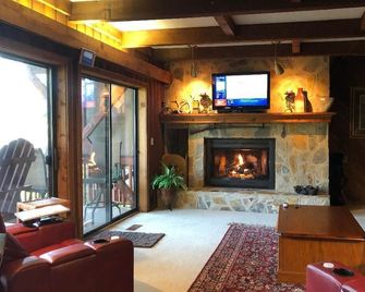 Falling Waters ~ 2b/2b Spectacular View Hanging Over Falls, Upscale Furnishings. - Lake Toxaway - Sala de estar
