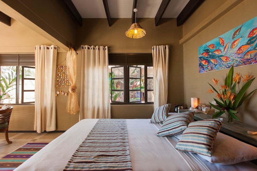 فيلاز ديه آليزيز - Grand'Anse Praslin - غرفة نوم