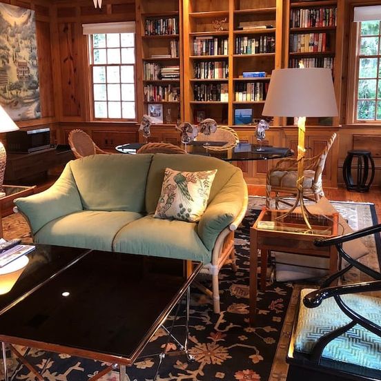 Living room view of The Library House - Historic Old Point