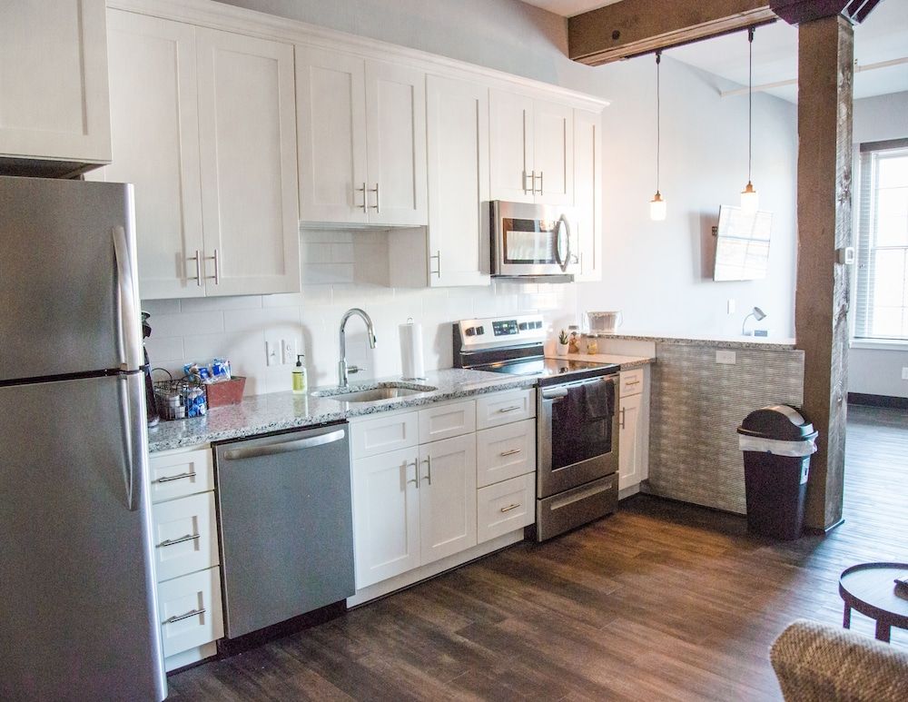 Kitchen view of Gibson's Warehouse