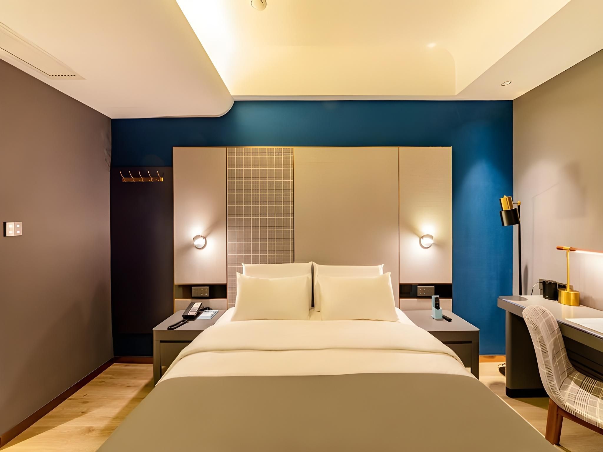 Lanou Hotel Fuzhou Changle District Changle Airport Zhanggang - פוז'ו - חדר שינה