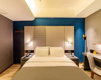 Lanou Hotel Fuzhou Changle District Changle Airport Zhanggang - פוז'ו - חדר שינה
