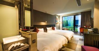 In Sky Hotel - Taichung - Yatak Odası